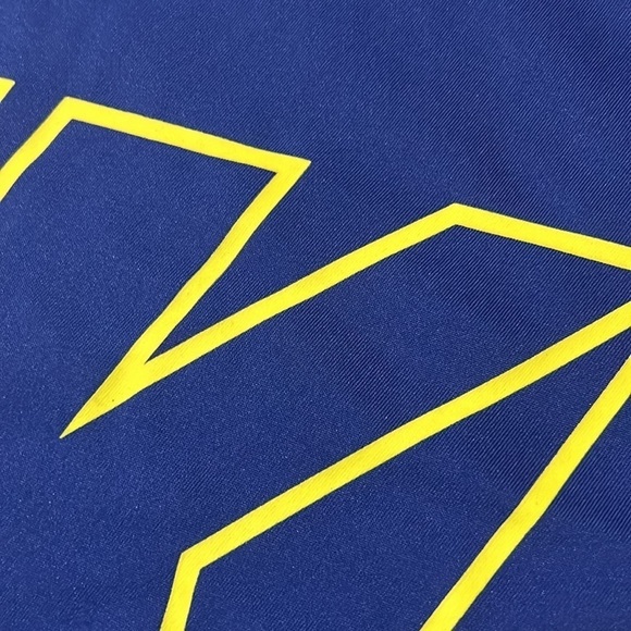 Men’s Nike Dri-Fit Tee - Size Medium - Blue/Neon Yellow​ - Picture 5 of 6